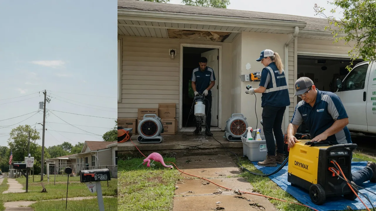 Storm Damage Water Removal in New Waterford, OH near me